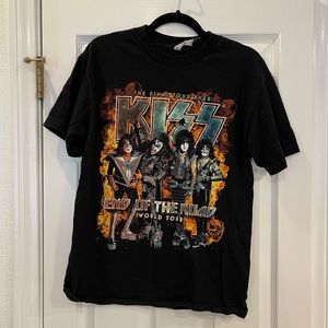 KISS concert tshirt